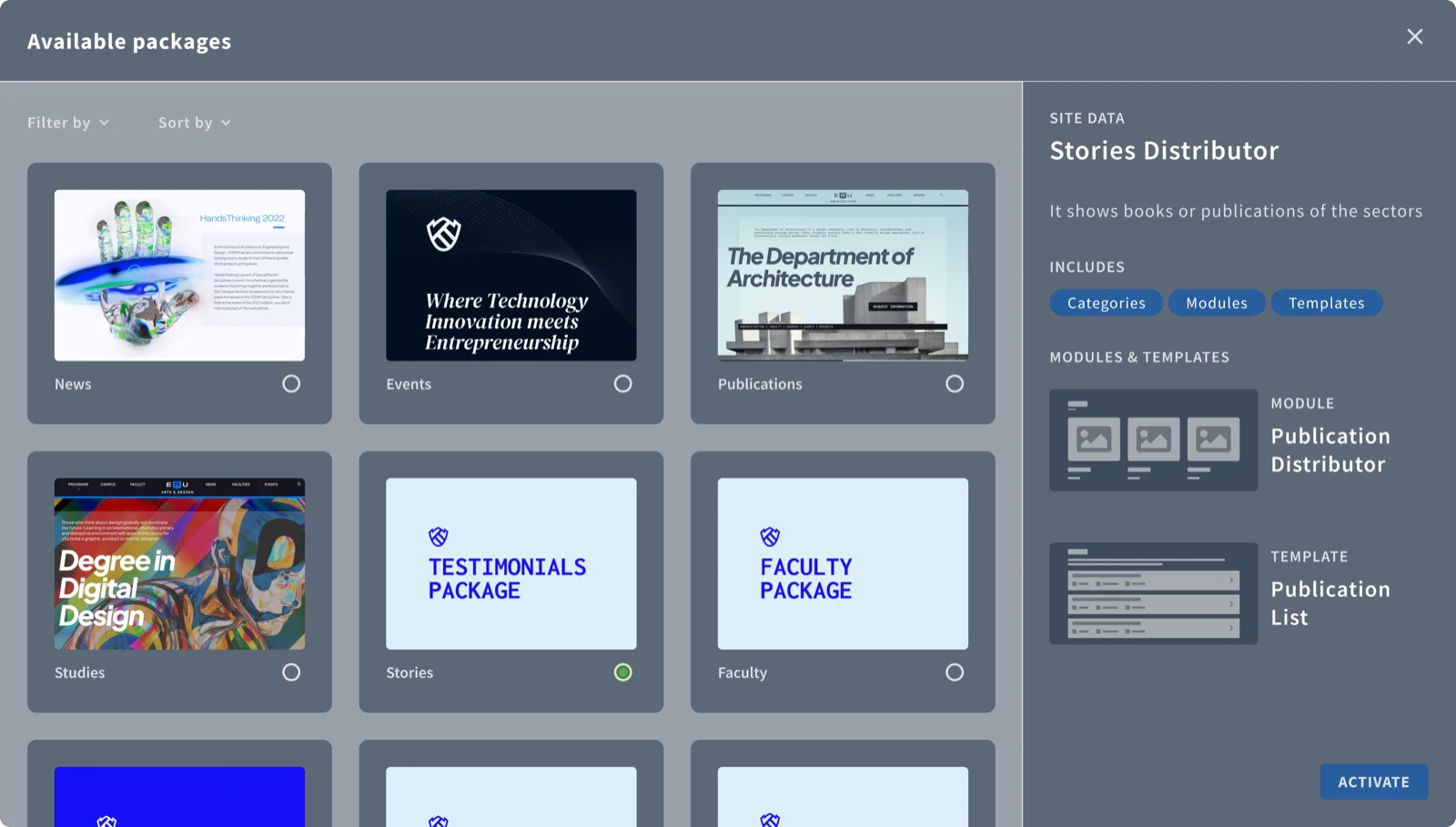 Marketing Manager reutilizando contenido con Griddo DXP