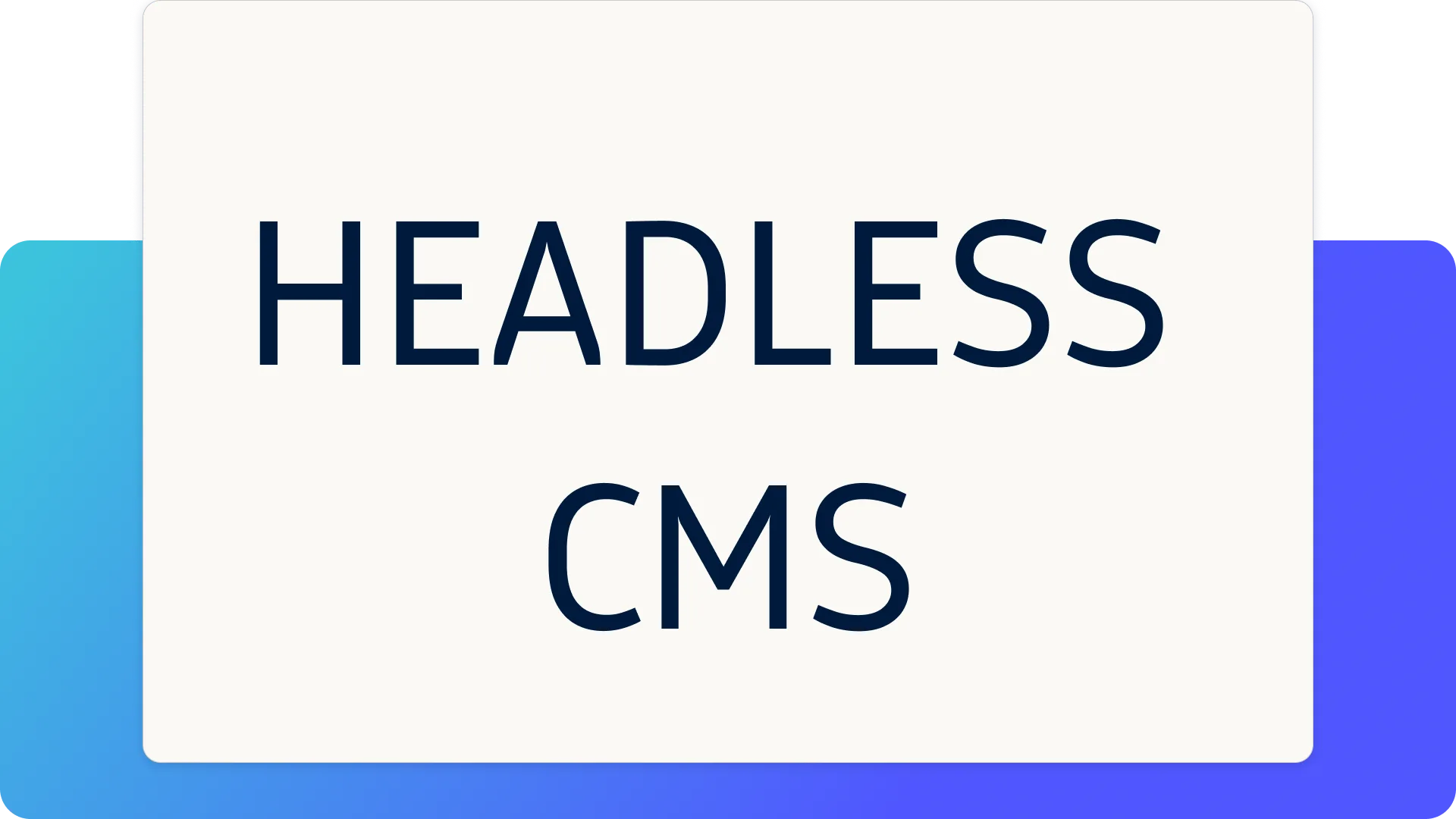 CMS headless para universidades